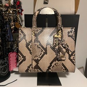 ‼️SOLD‼️ Coach 1941 Rogue 25 Python Snakeskin NWT ! RARE Limited edition